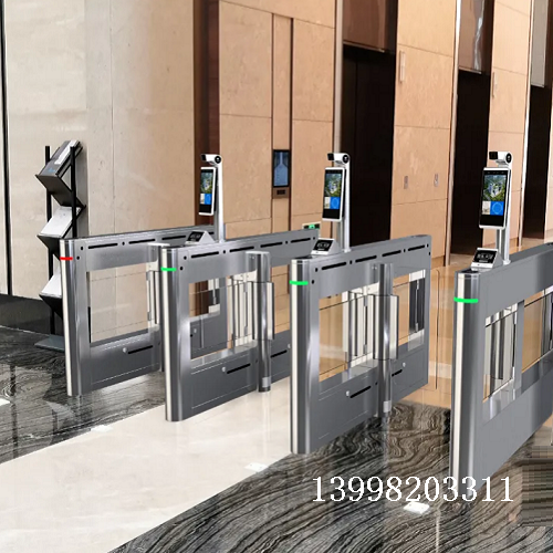 高端速通門 寫字樓辦公樓速通門 大廳人臉識別考勤閘機(jī)